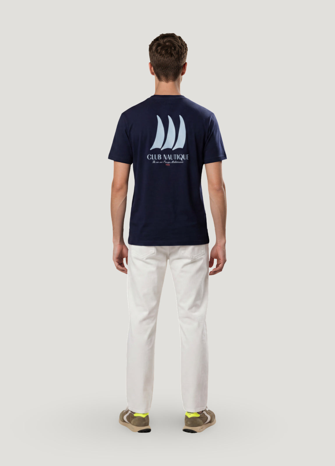 Camiseta Club Nautique marino