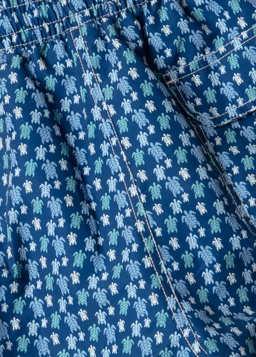 Bañador tortugas navy