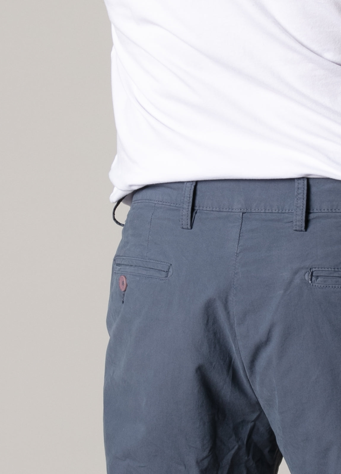 Beige gabardine chino pants