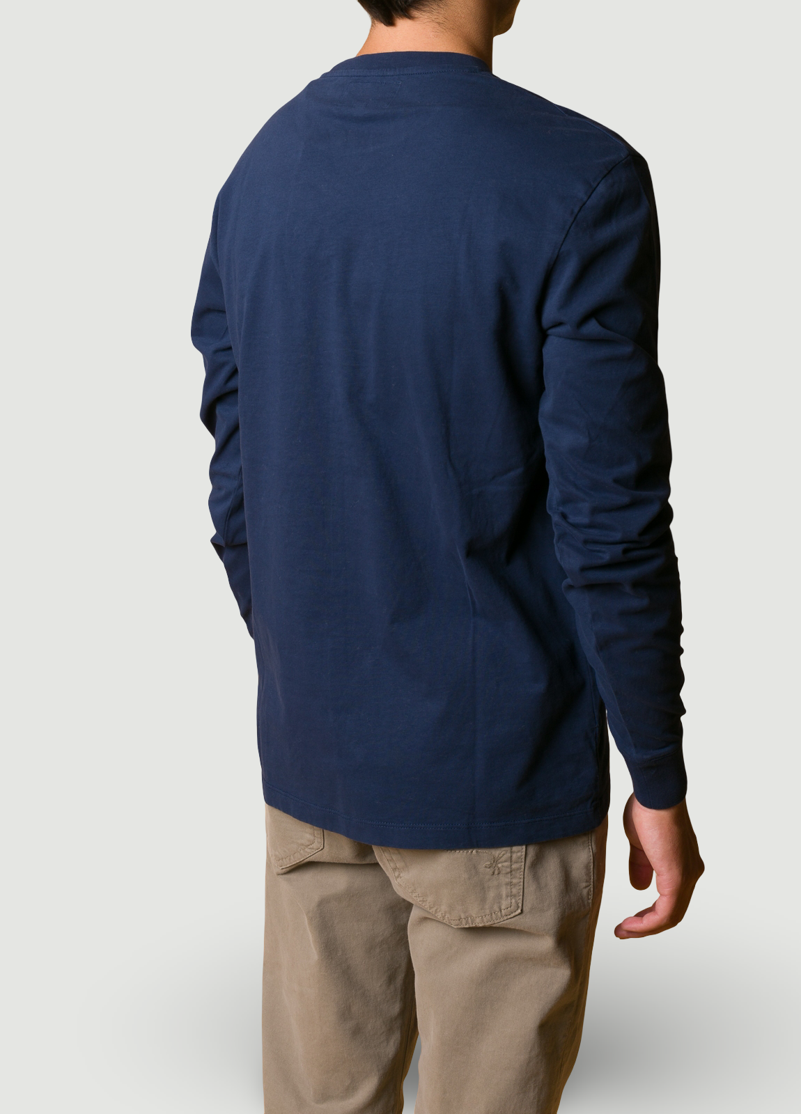 Camiseta manga larga MC2 Saint barth azul dibujo