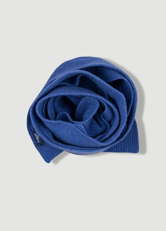 Bufanda lana azul