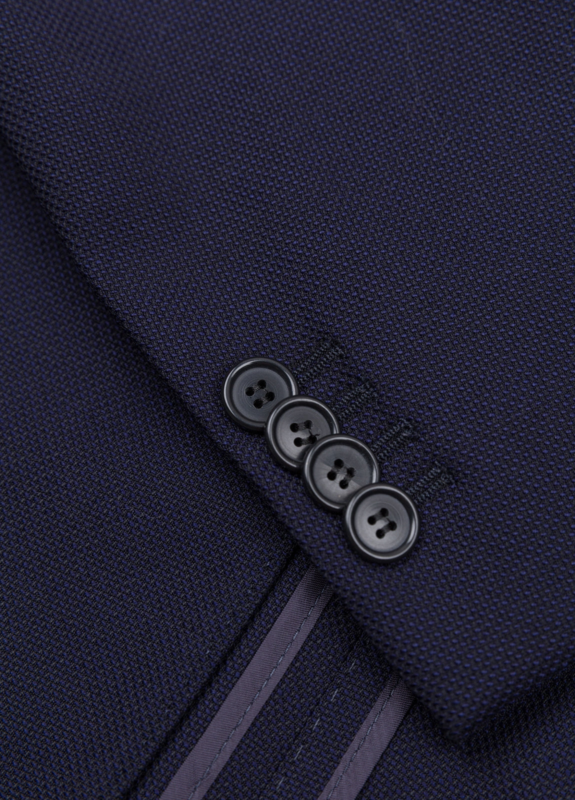 Navy blue honeycomb blazer