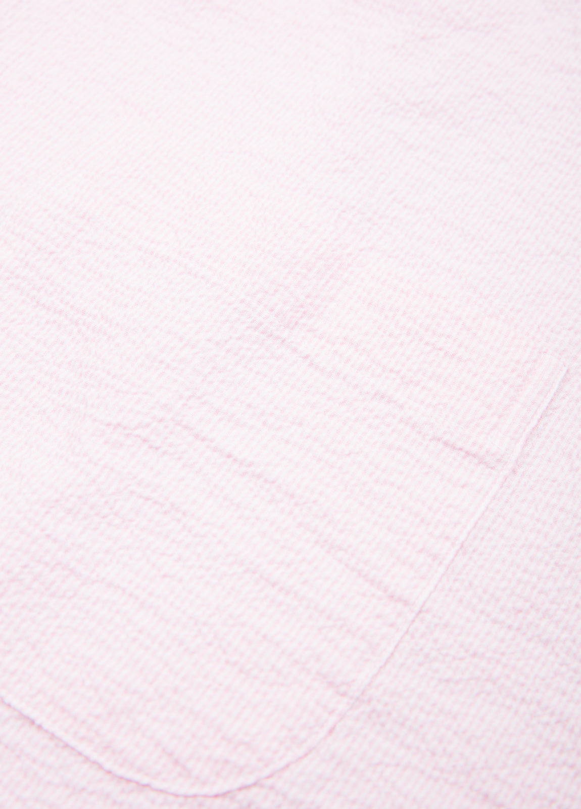 Camisa sport manga corta micro raya rosa