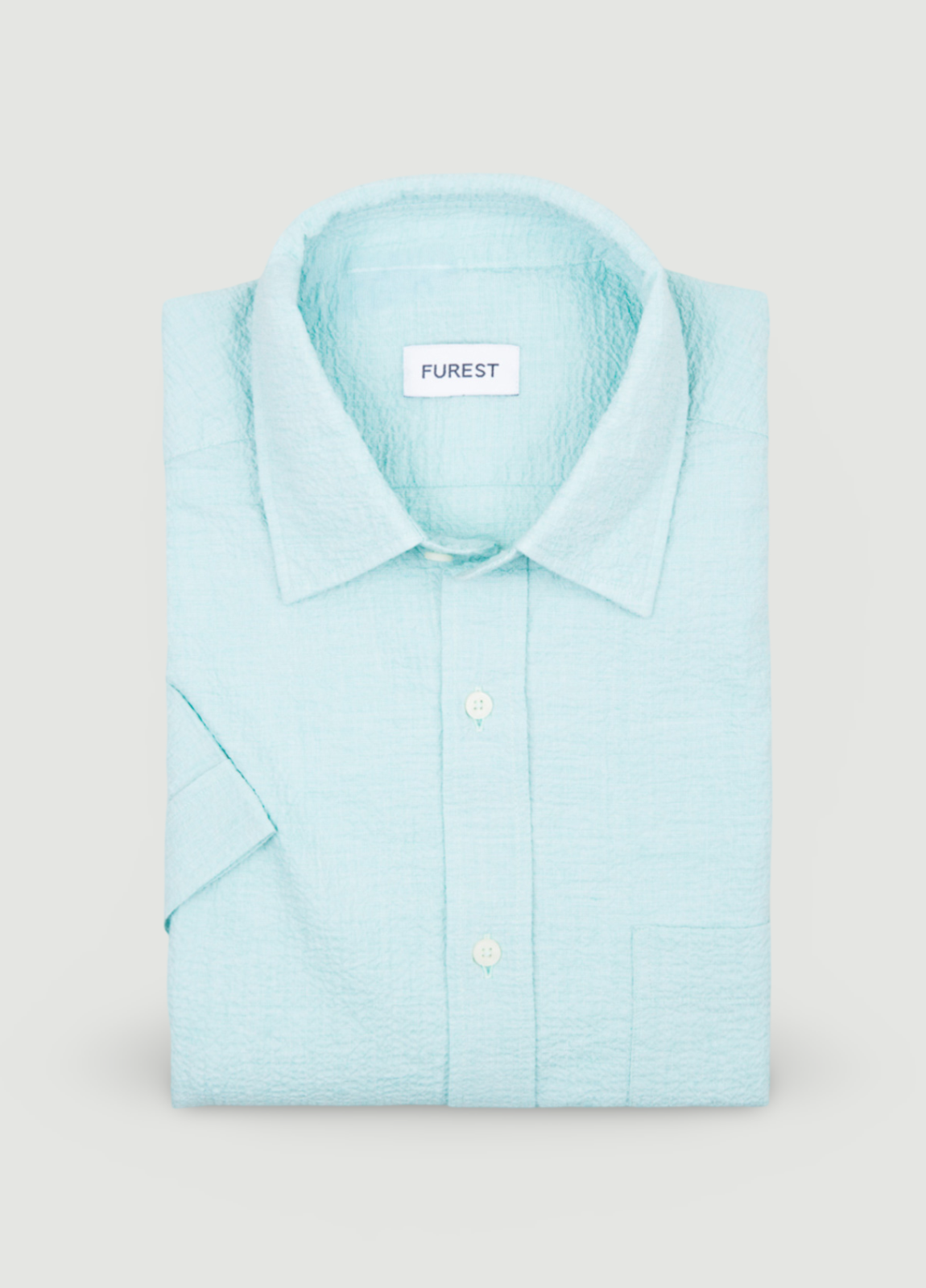 Camisa sport manga corta menta
