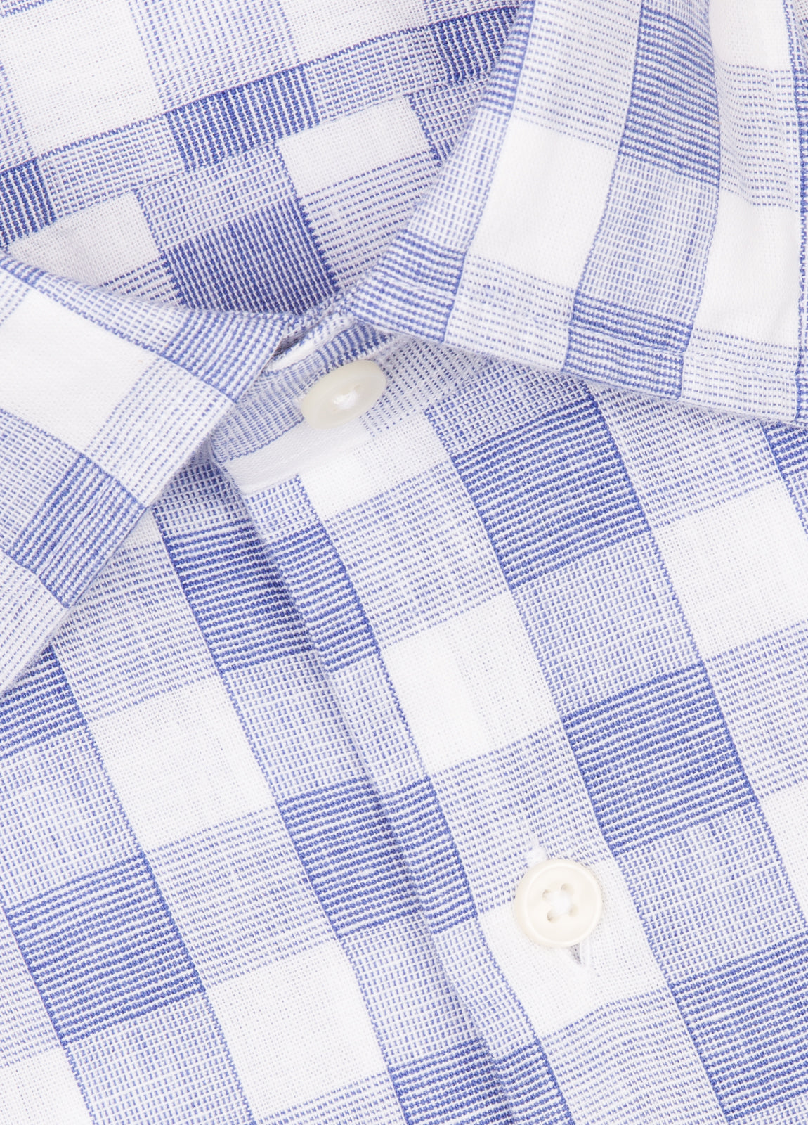 Camisa sport cuadro azul
