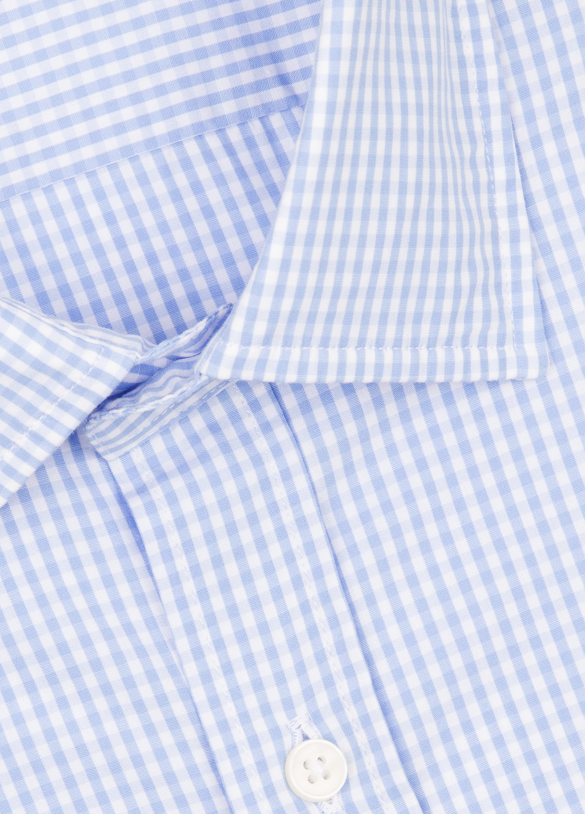 Camisa sport cuadrito vichy azul