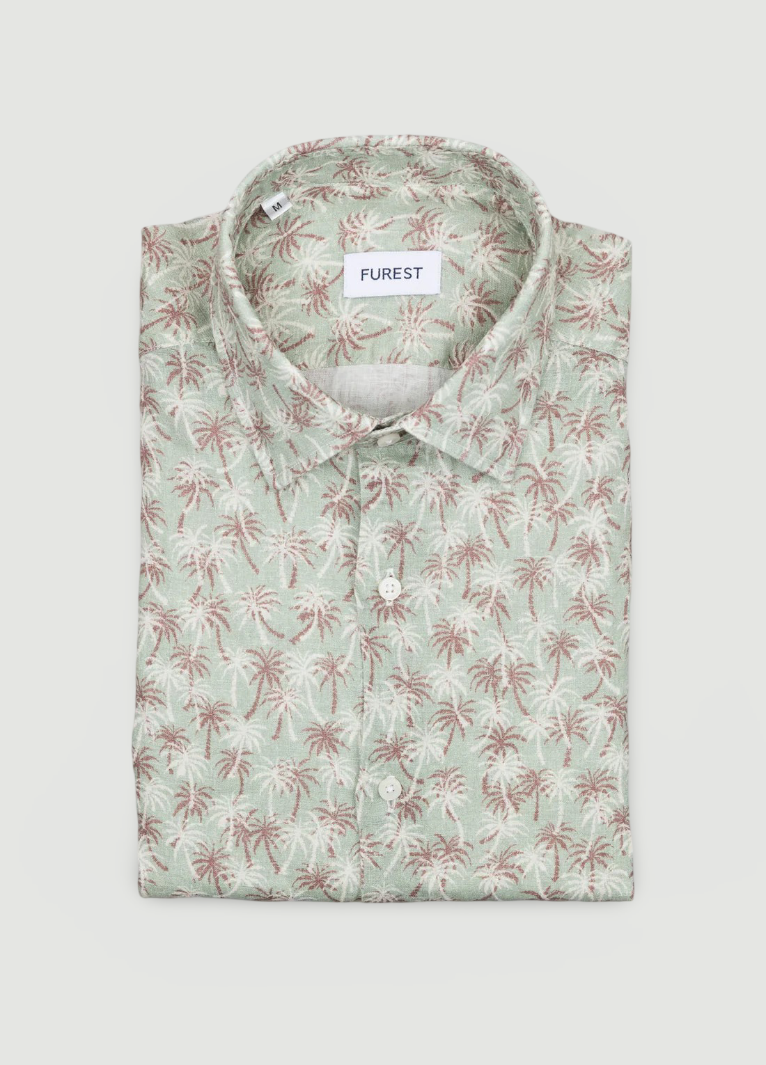 Camisa sport palmeras verde