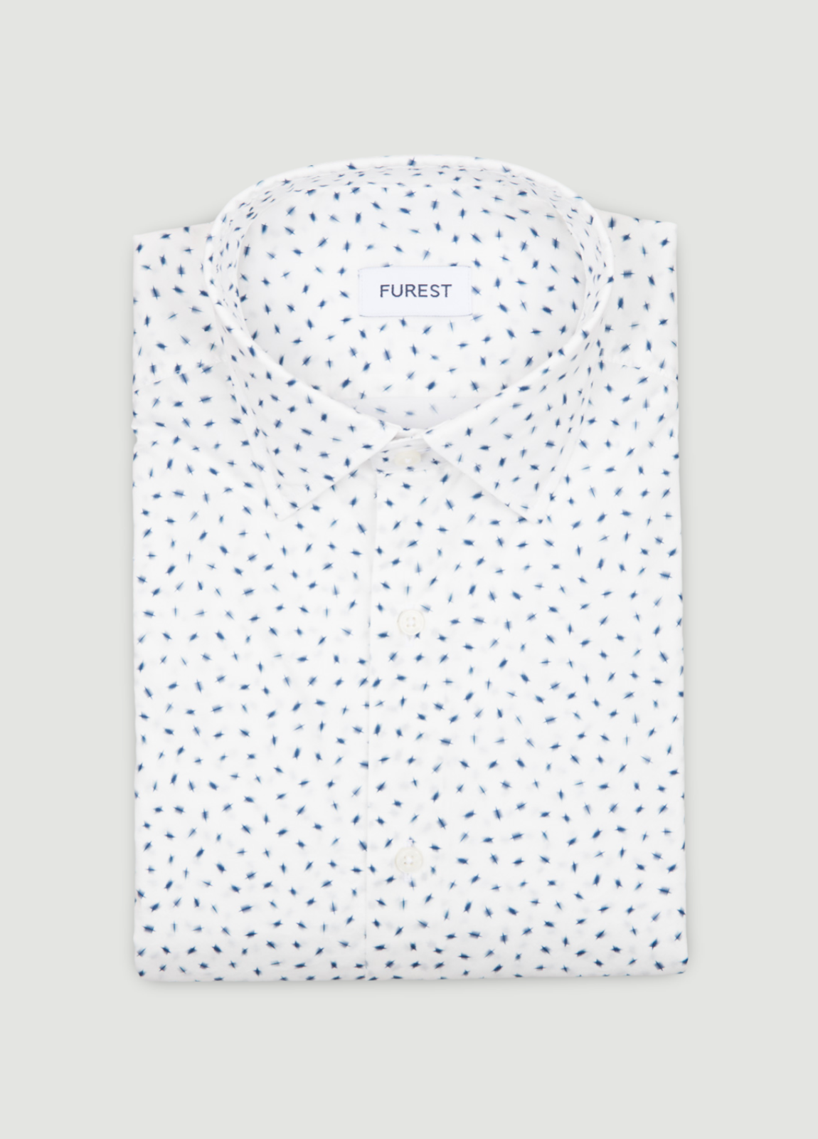 Camisa sport estampado azul
