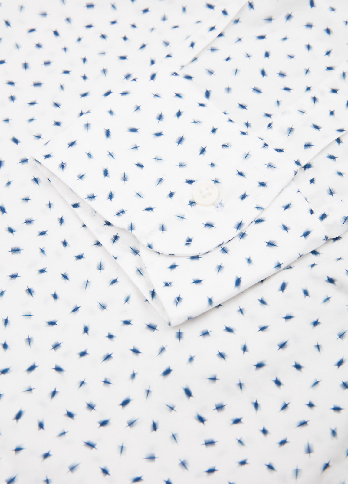 Camisa sport estampado azul