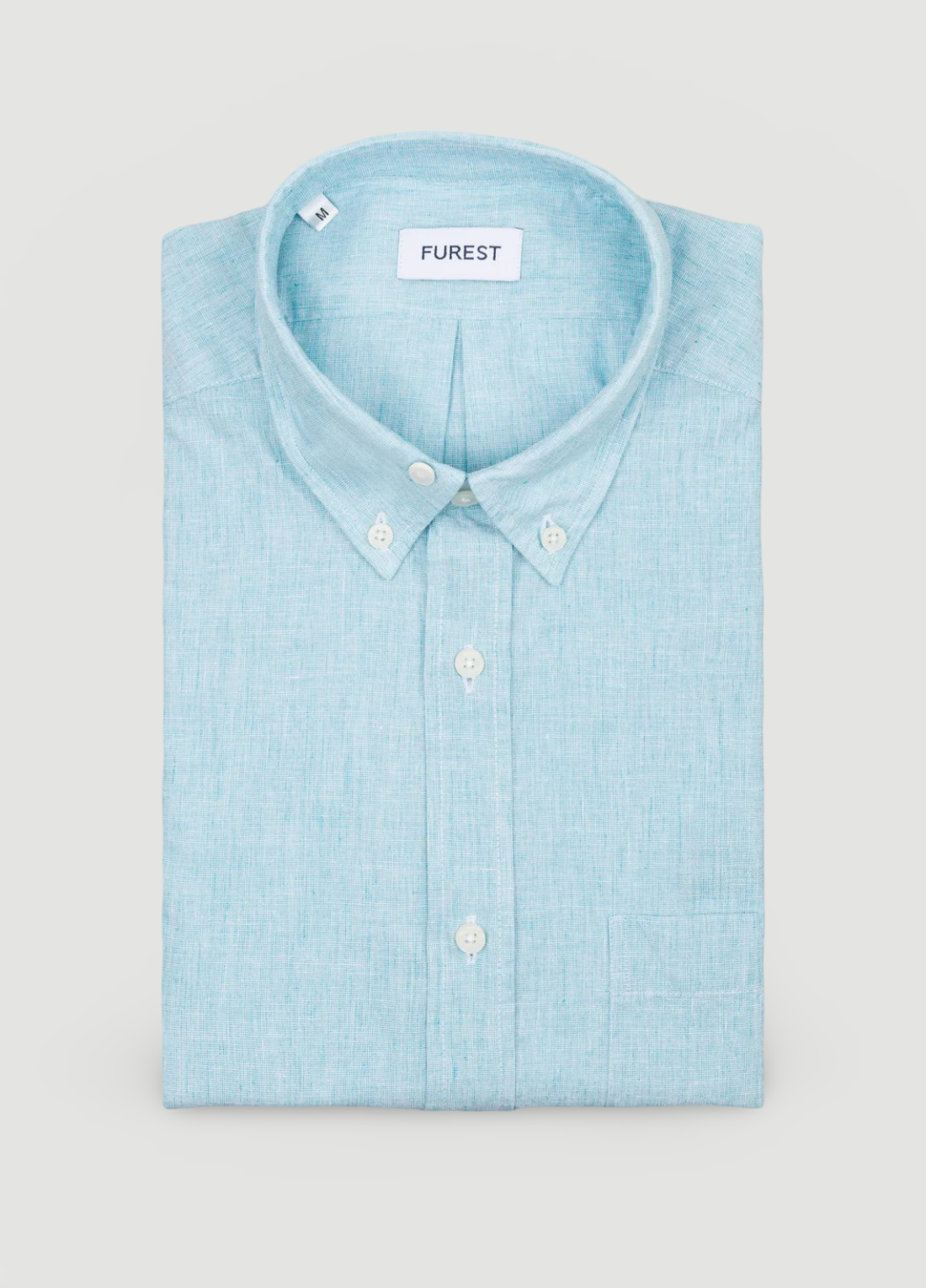 Camisa sport verde agua