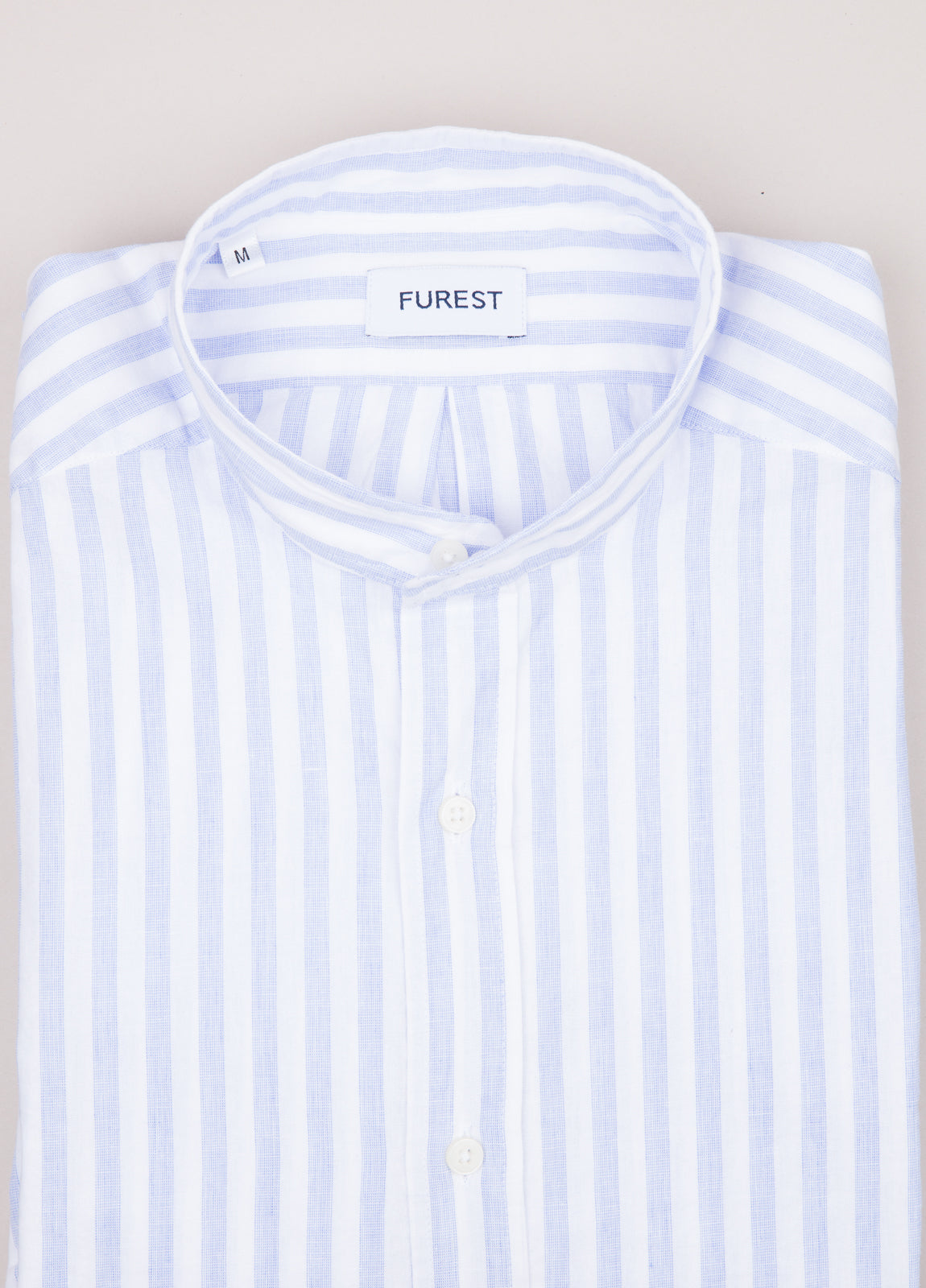 Camisa sport mao rayas celeste