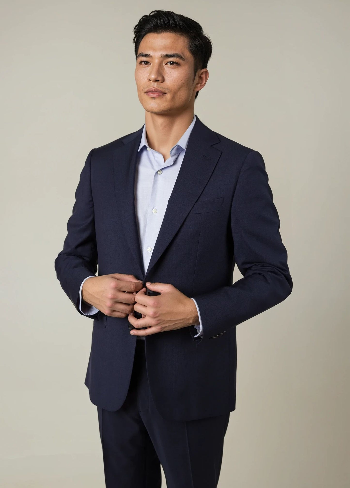 Traje micro grabado marino