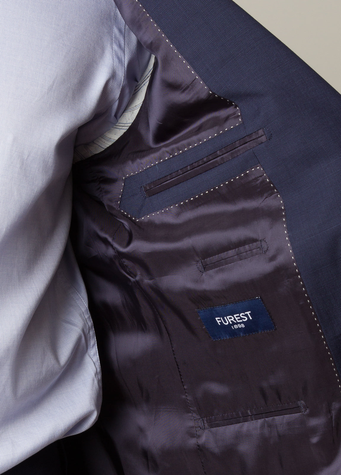 Traje micro grabado marino