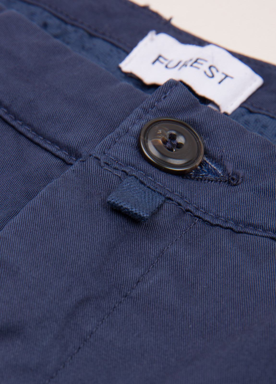 Navy gabardine chino pants