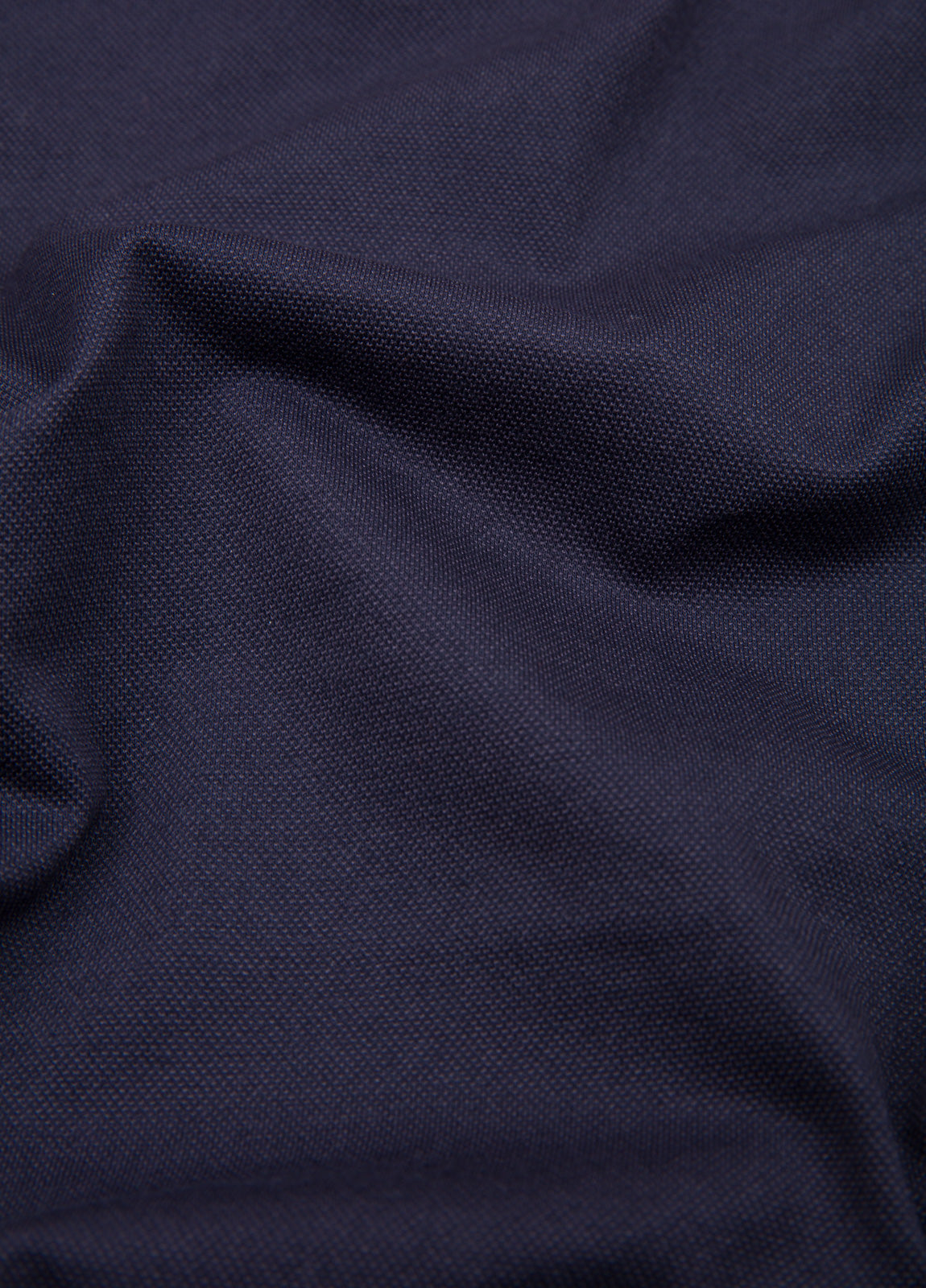 Polo cuello V marino