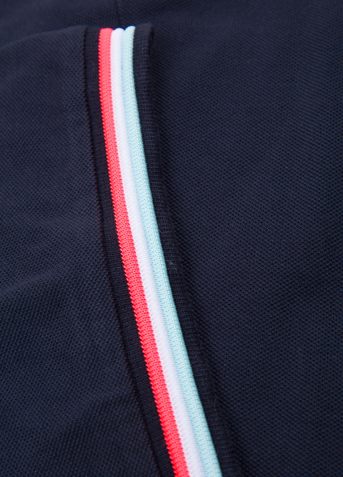 Polo piqué marino