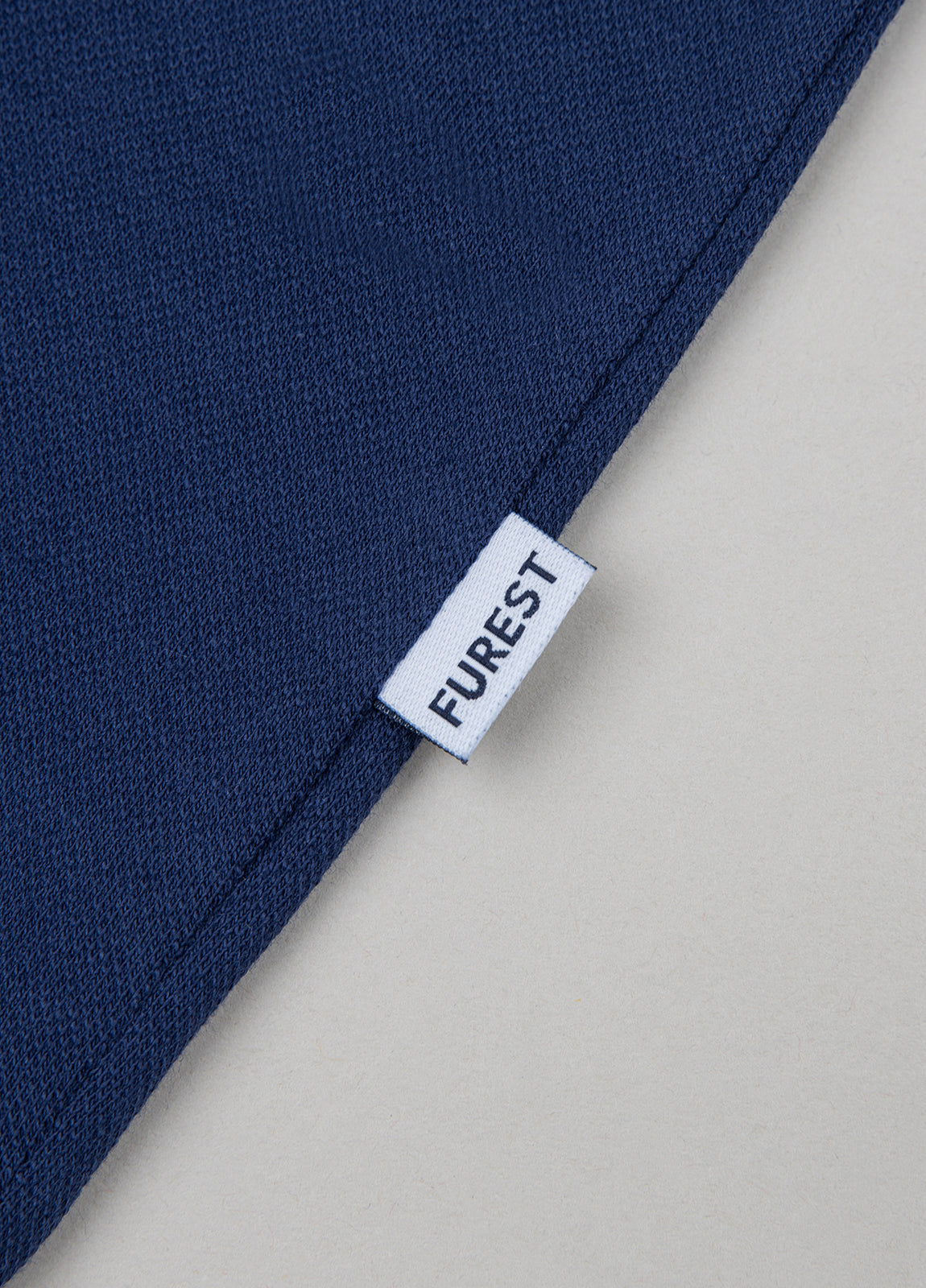 Polo manga corta piqué azul