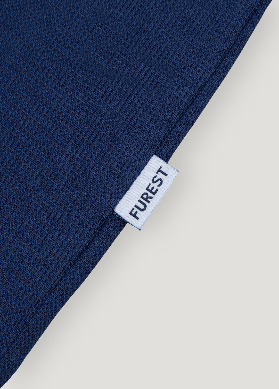 Polo manga corta piqué azul