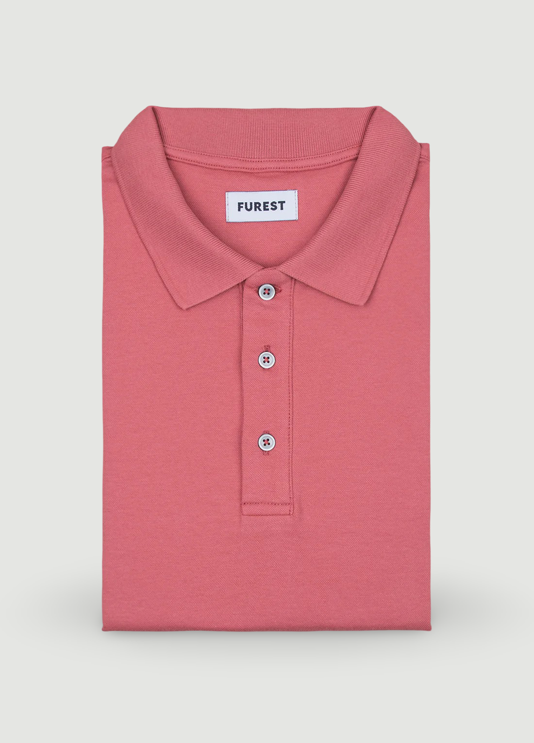 Polo manga corta piqué  fresa