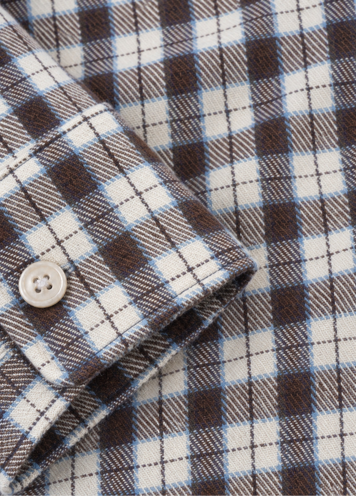 Camisa Polo B.D. Cuadro Marron