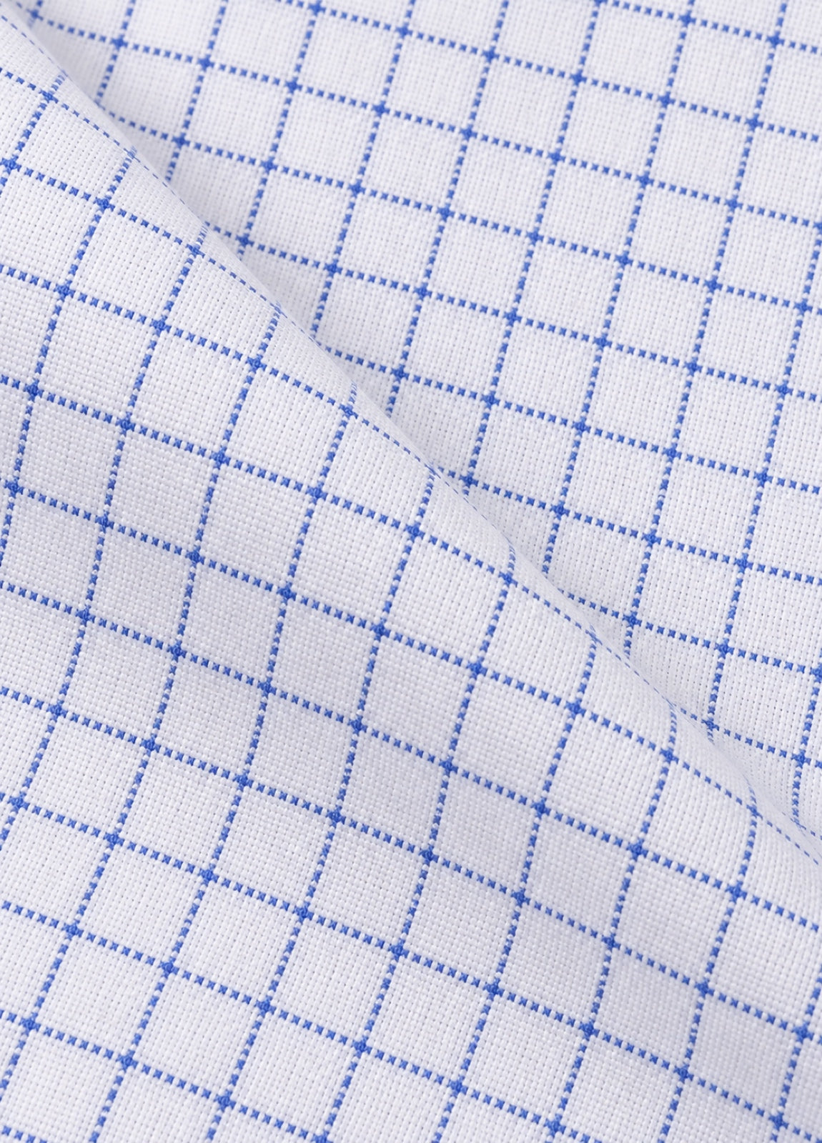 Camisa Regular Cuadro Azul