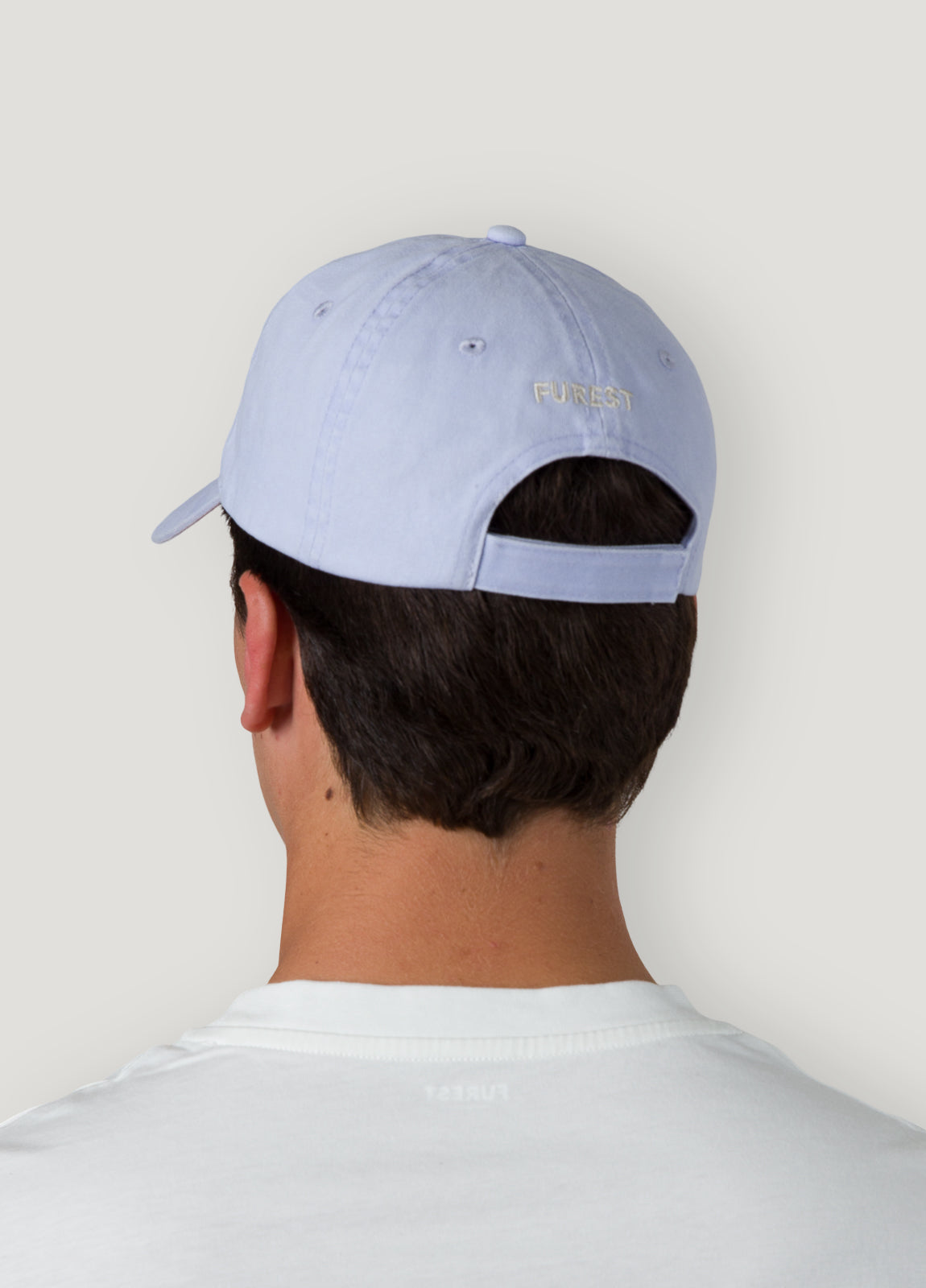 Light blue canvas cap