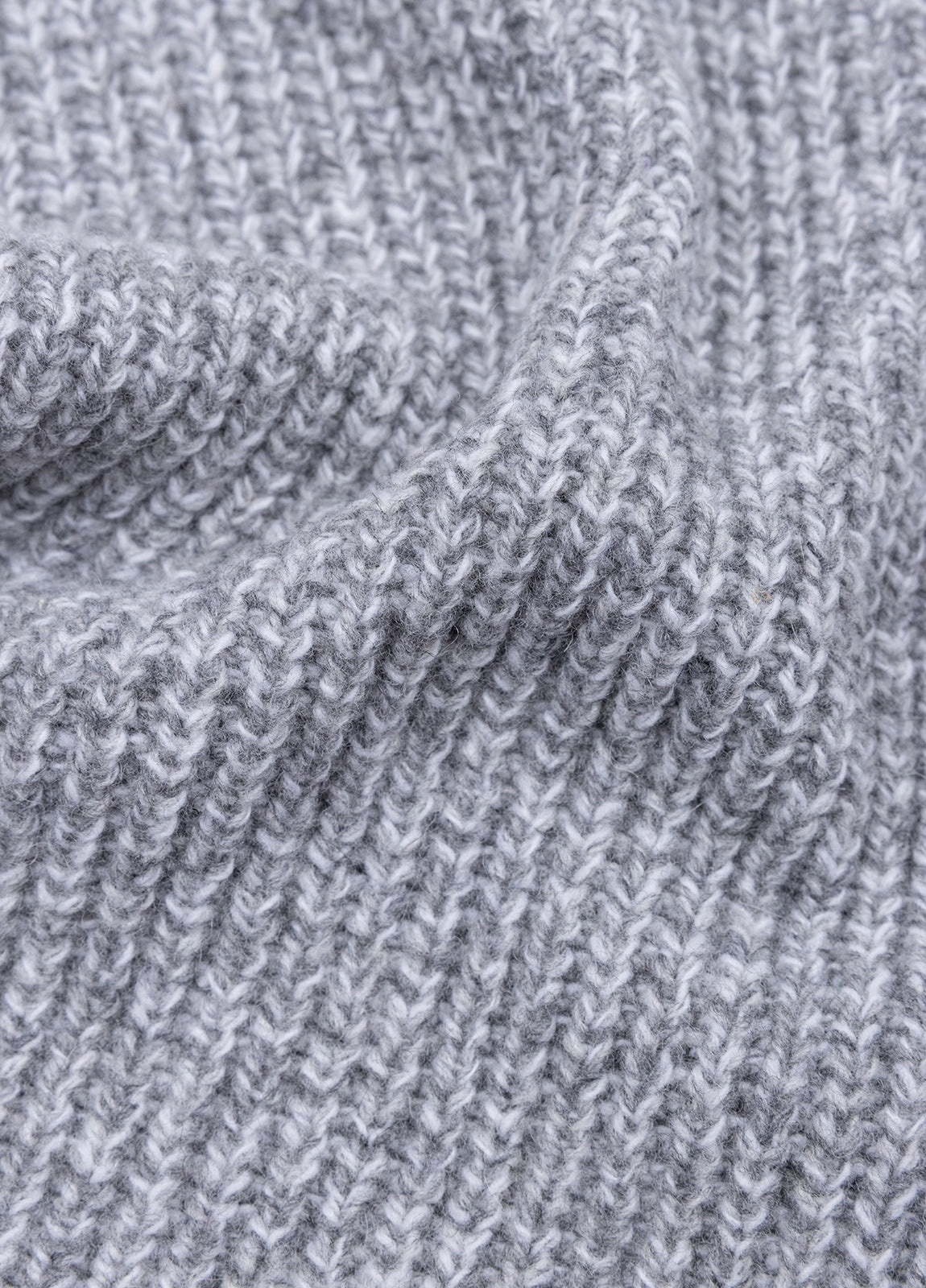 Bufanda canalé gris