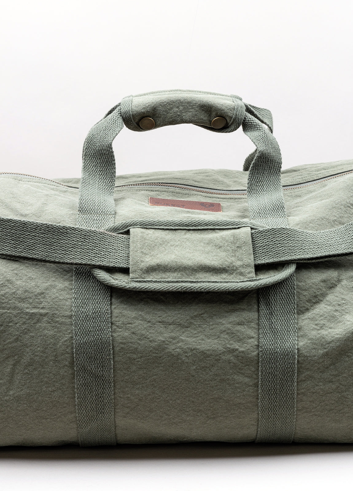Khaki travel backpack