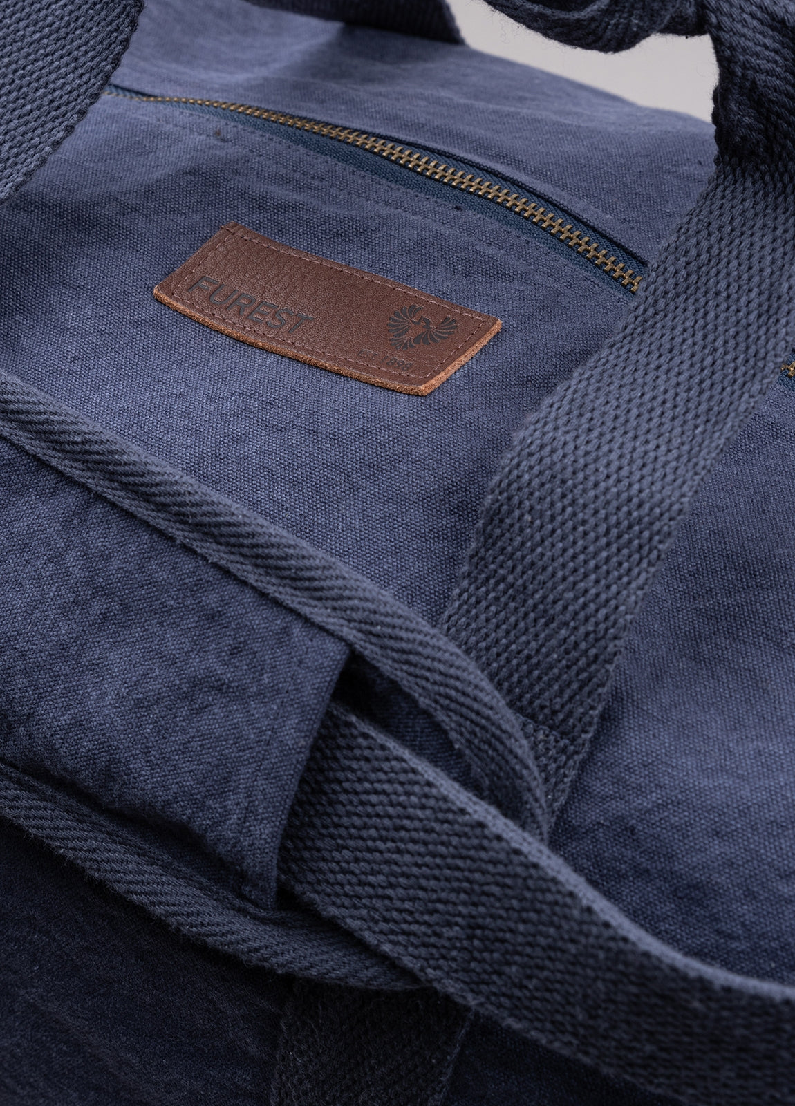 Mochila de viaje azul