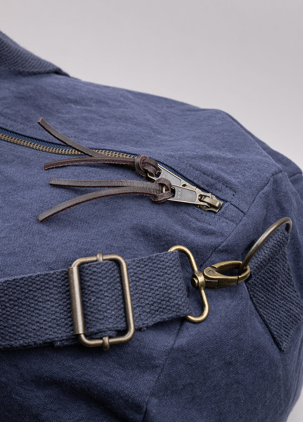 Mochila de viaje azul