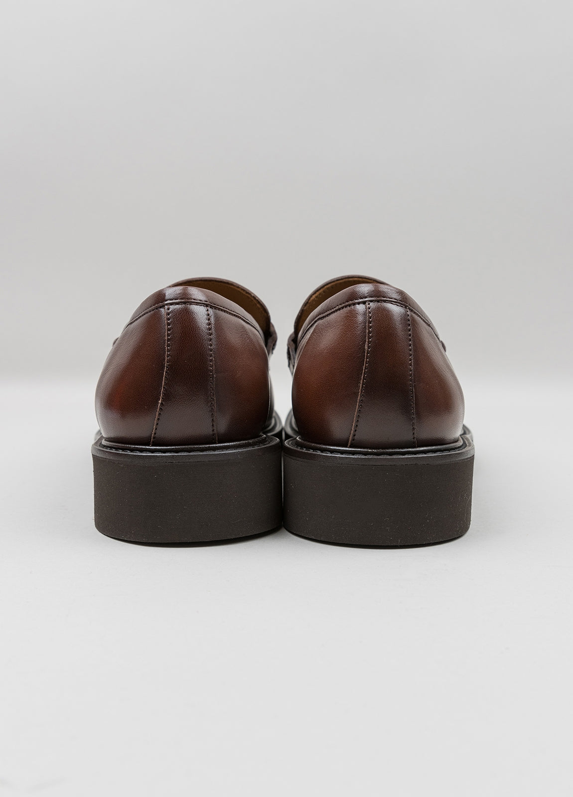 Mocasín Sport piel marrón