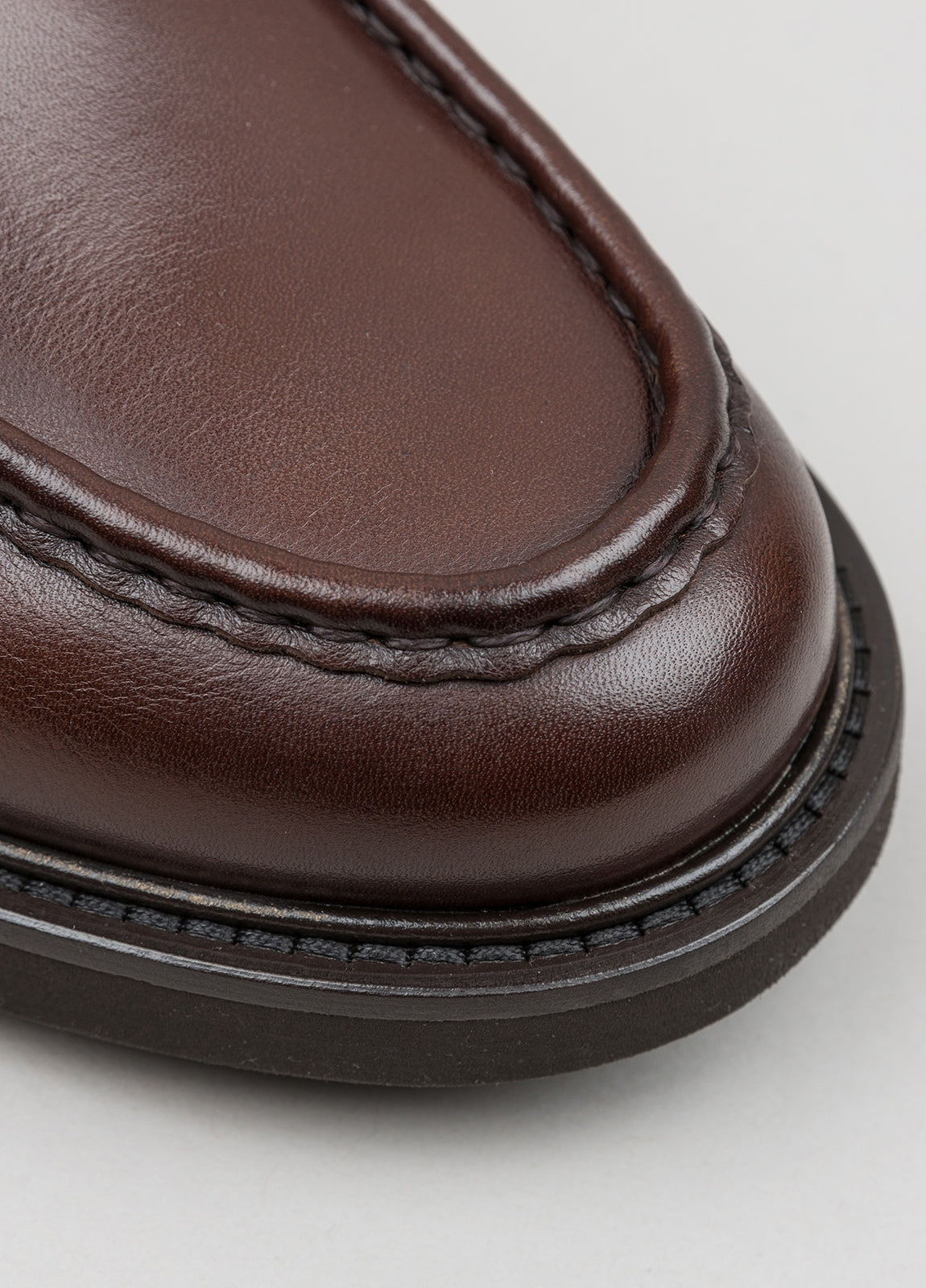 Mocasín Sport piel marrón