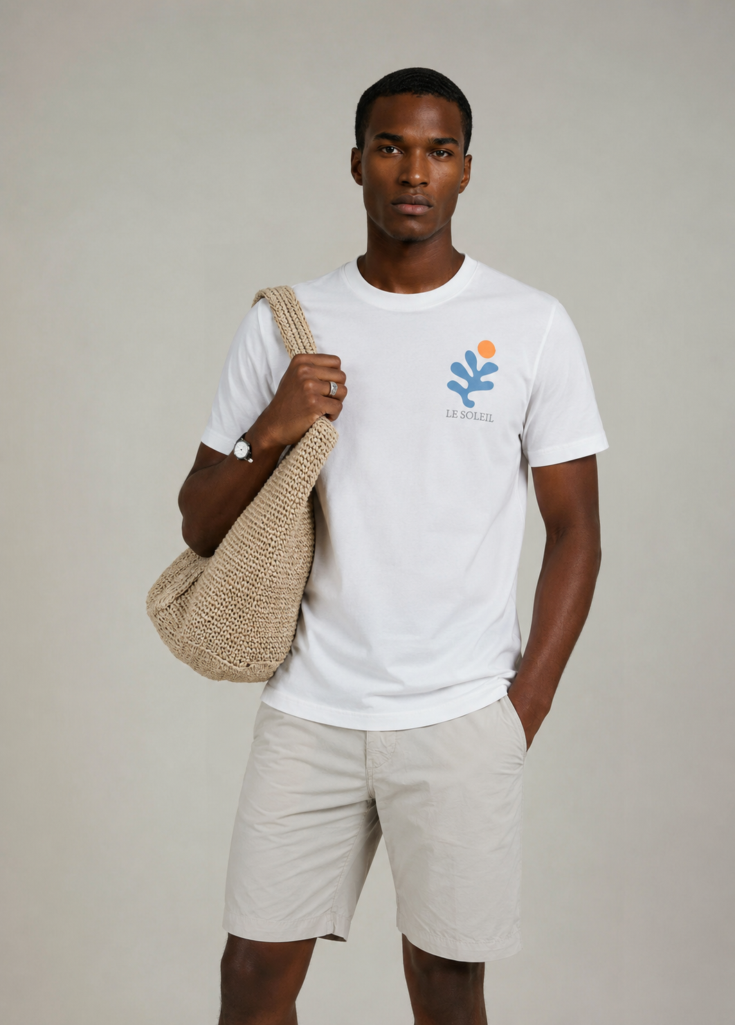 Camiseta Le Soleil blanca