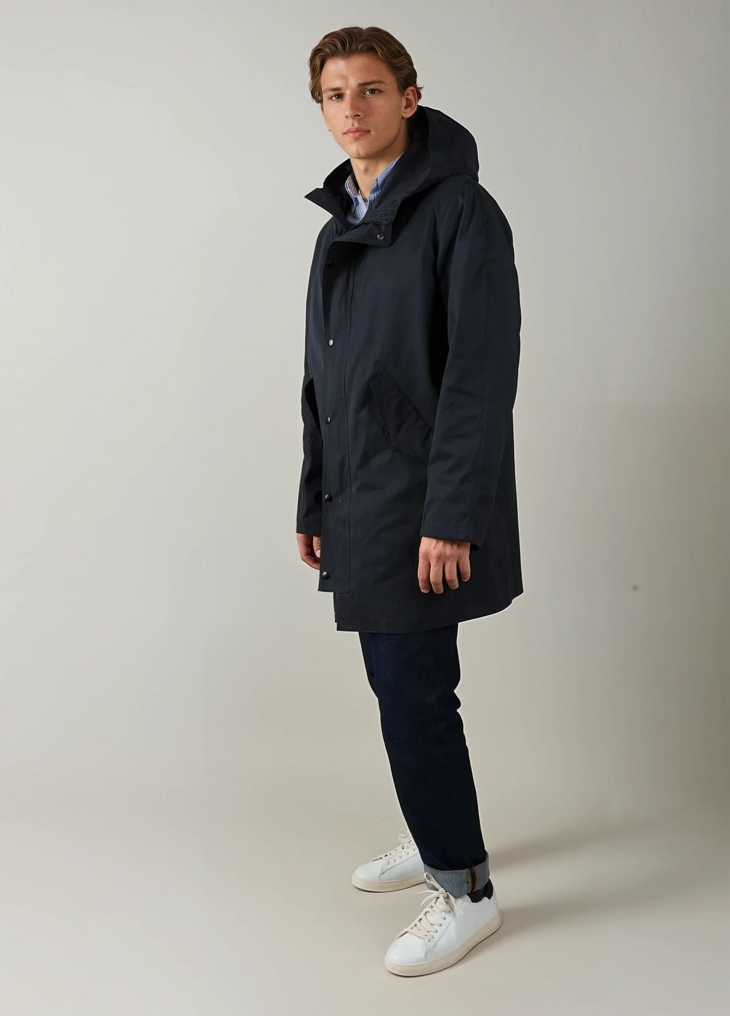 Parka loneta marino