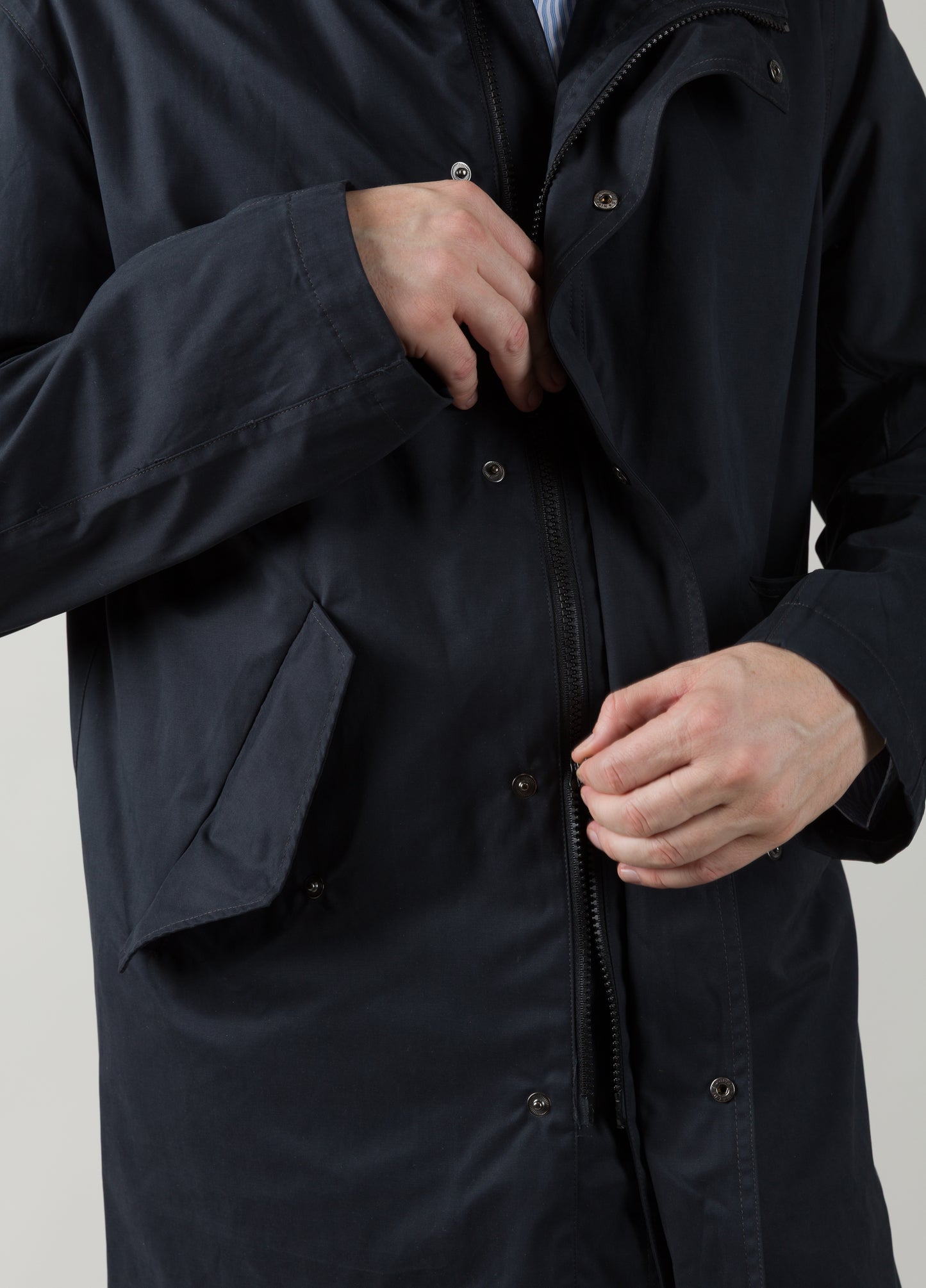 Parka loneta marino