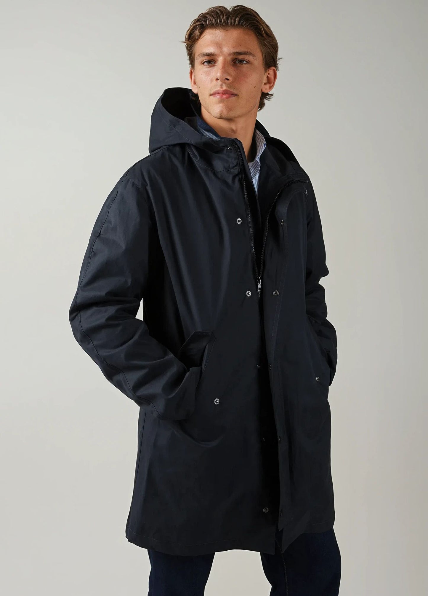 Parka loneta marino