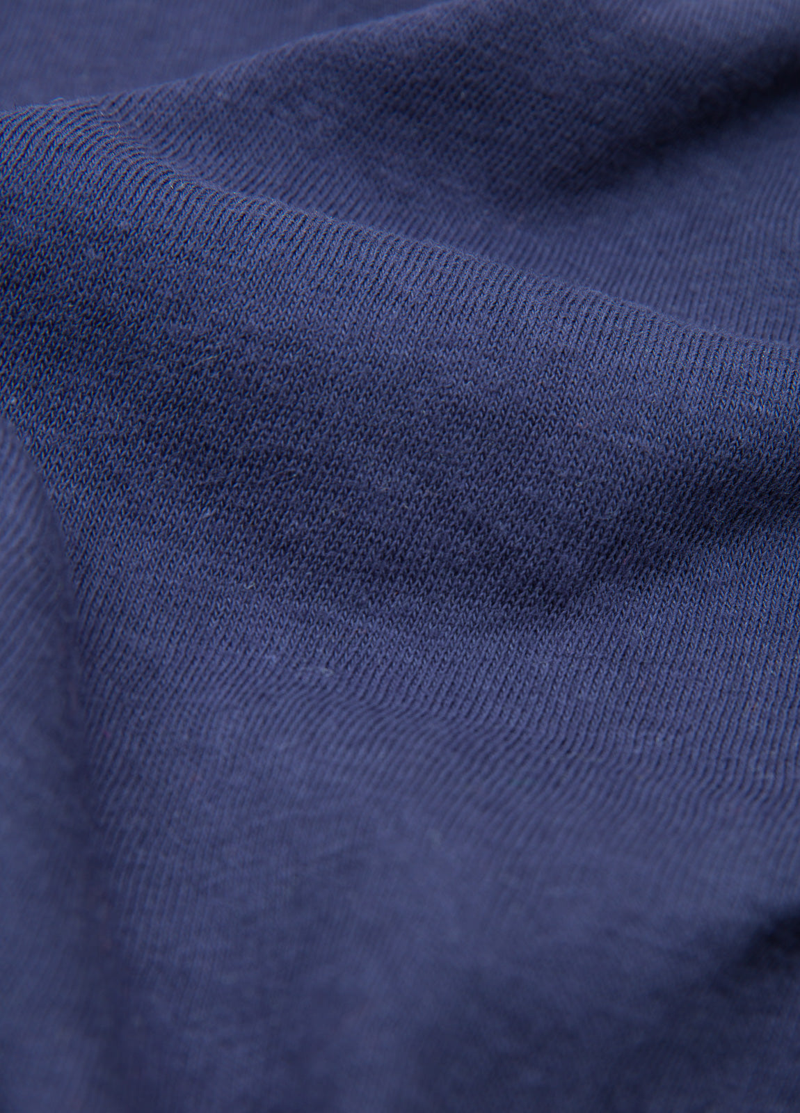 Polo manga corta liso azul