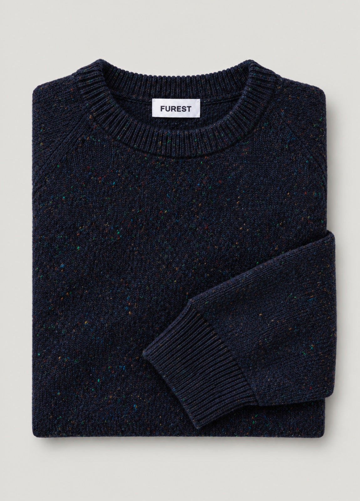 Jersey Crew Neck Puzzle Navy