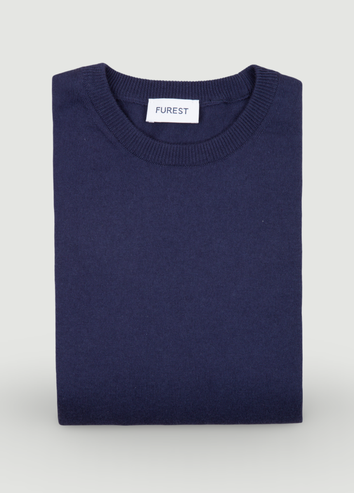 Jersey cuello redondo marino