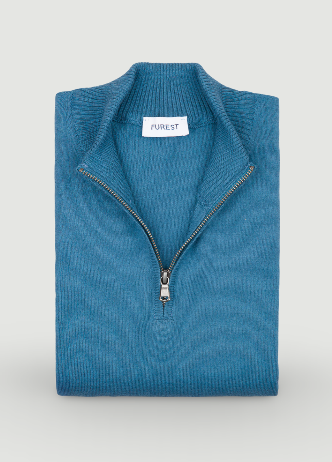 Jersey cuello perkins azul