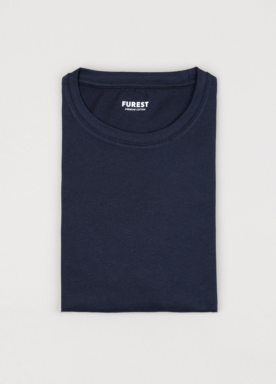 Blue pique polo