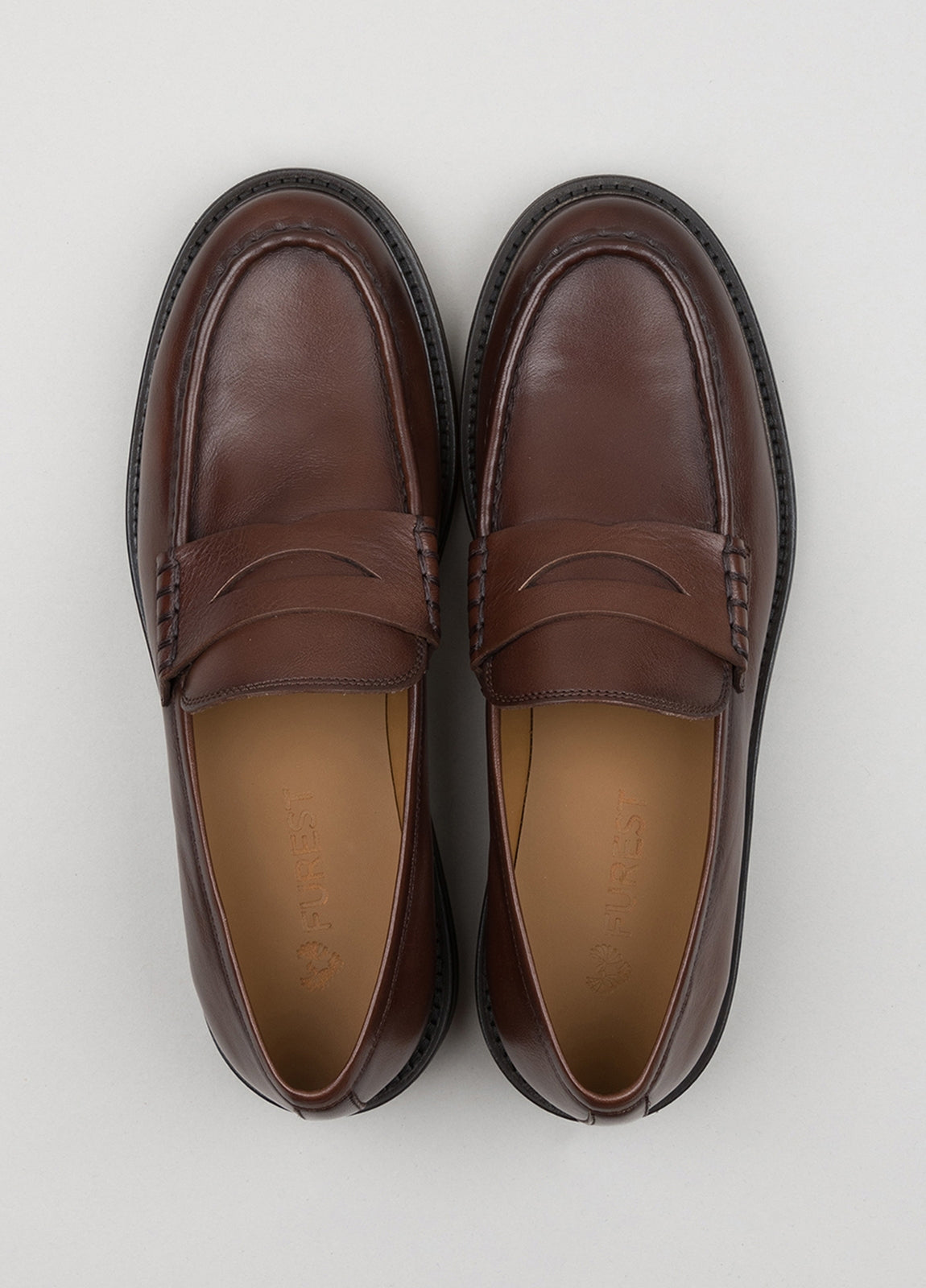 Mocasín Sport piel marrón