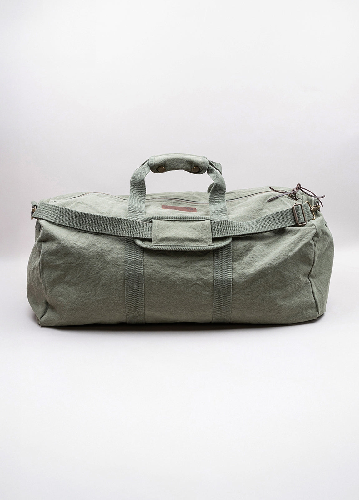 Khaki travel backpack