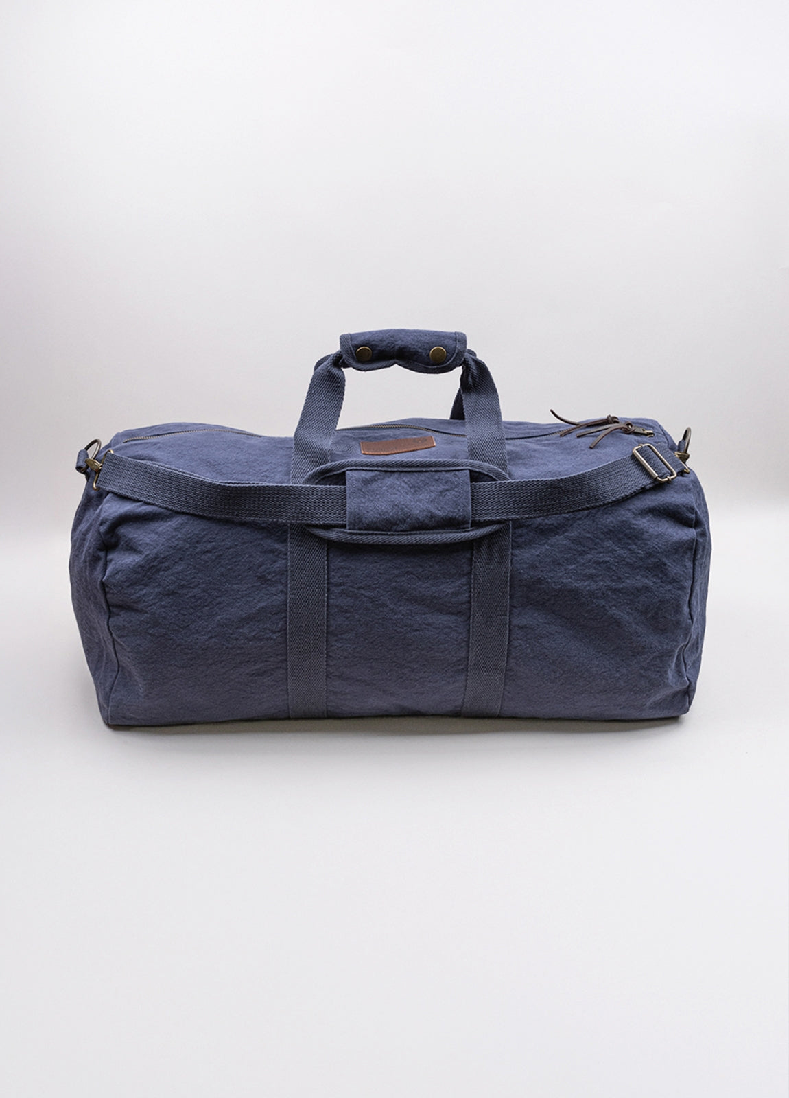 Mochila de viaje azul