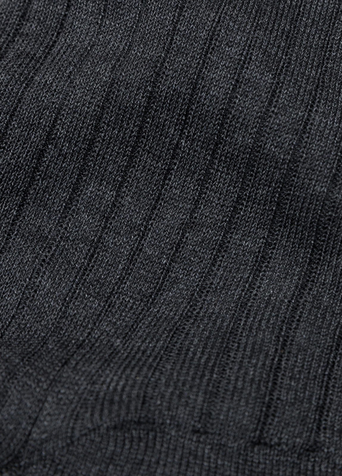 Calcetín corto gris hilo de Escocia