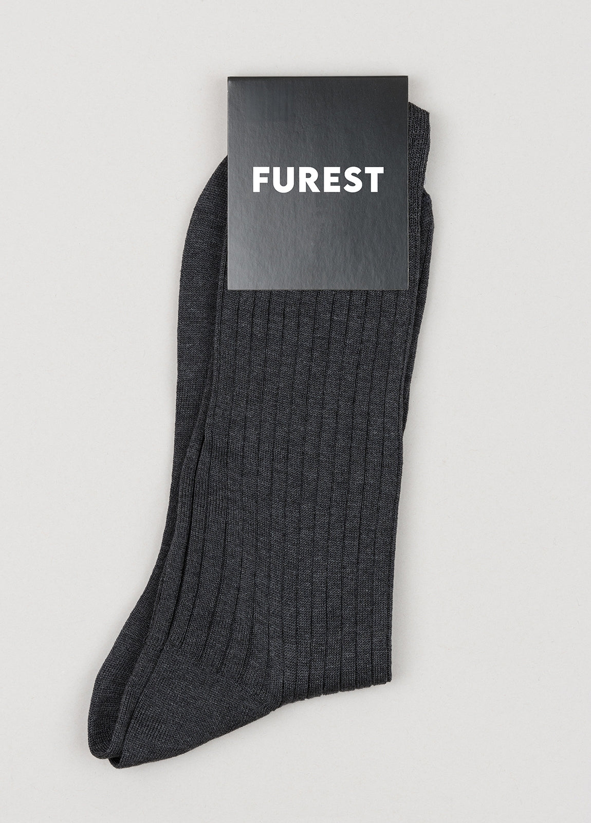 Calcetín corto gris hilo de Escocia