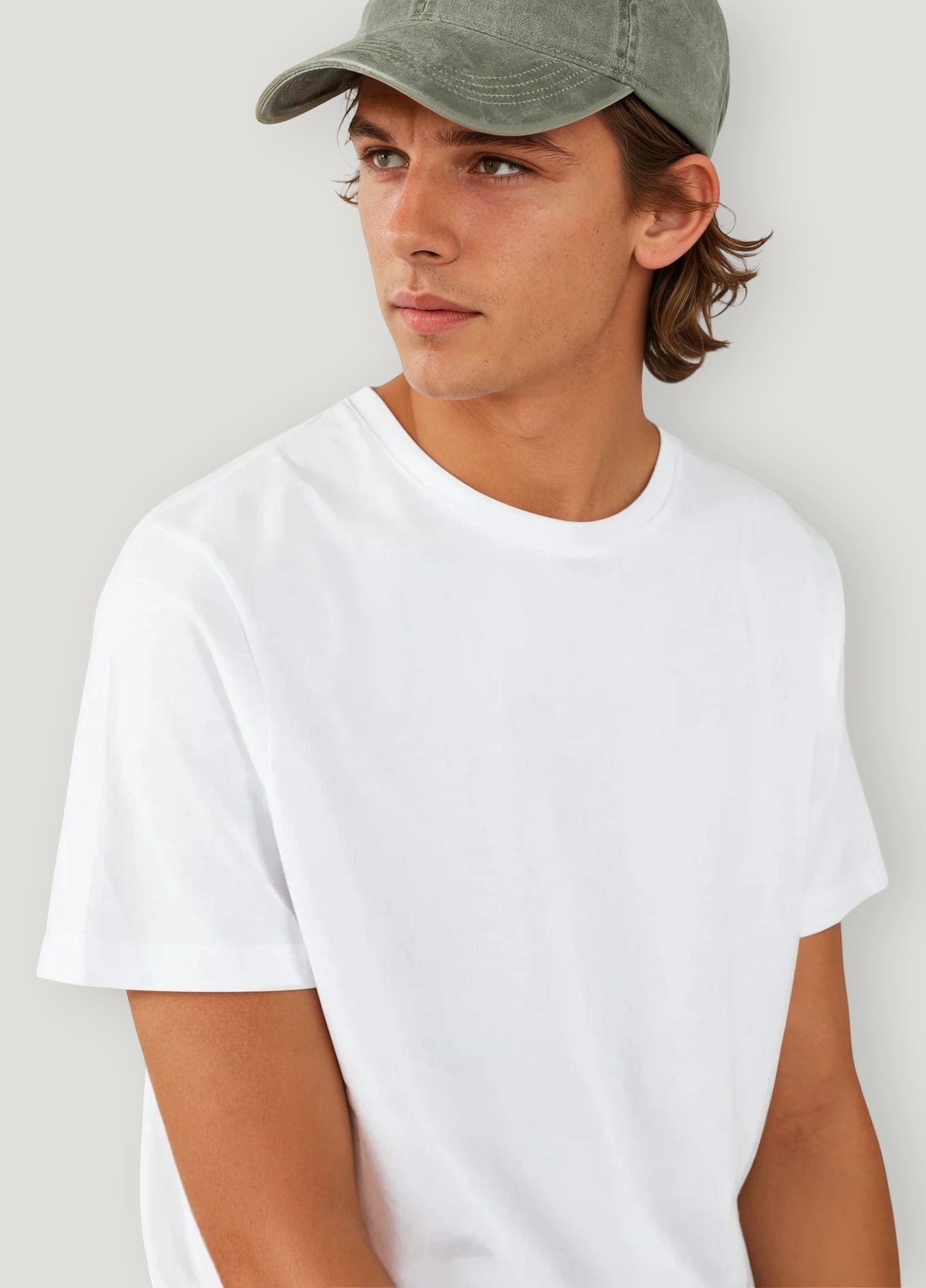 Blue pique polo