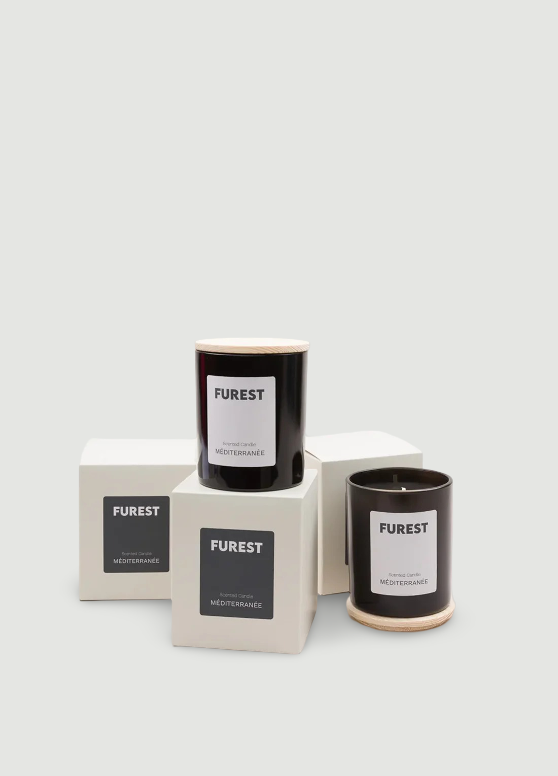 Mediterranean decorative candle