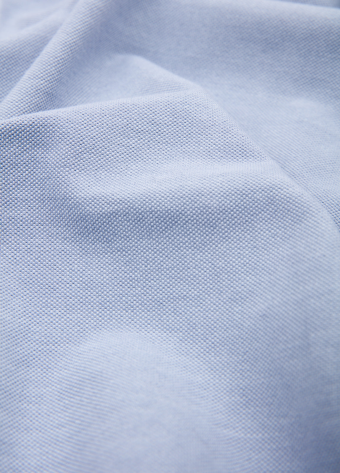 Camisa sport piqué celeste