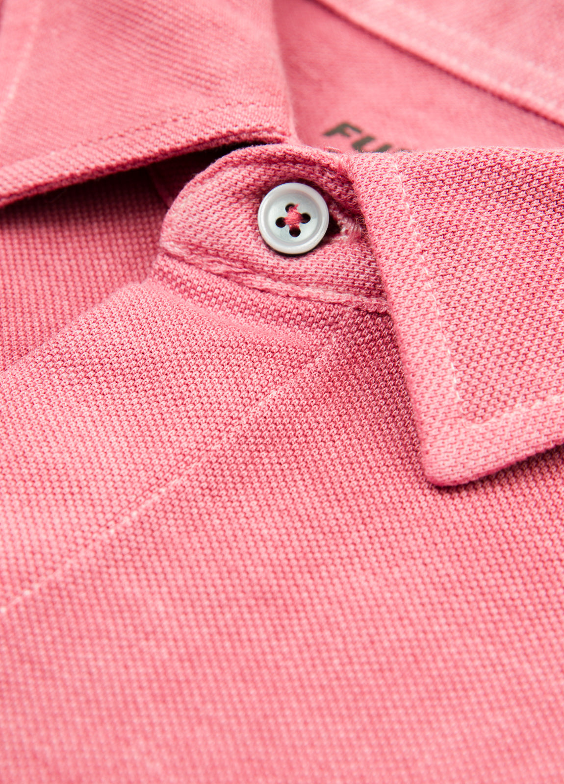 Camisa sport piqué fresa